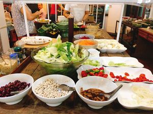 Salad Bar at Khun Churn in Nonthaburi