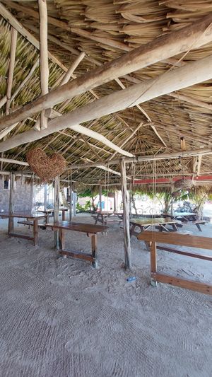 Inside at Barefoot Caribe in Caye Caulker