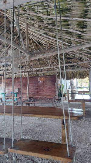 Inside at Barefoot Caribe in Caye Caulker