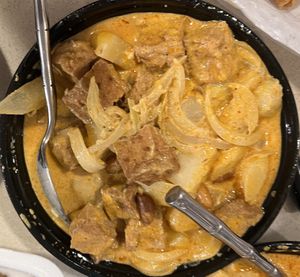 Massaman curry with tofu  at Tiger Thai Restaurant in Cheboygan