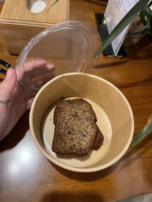 Banana bread was incred!  at The Rice House in Phong Nha