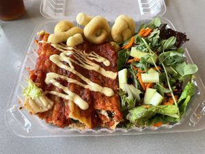 Stuffed Manicotti  at Urban Fresh in Tucson
