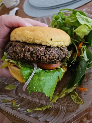 Chile bacon burger! at Urban Fresh in Tucson