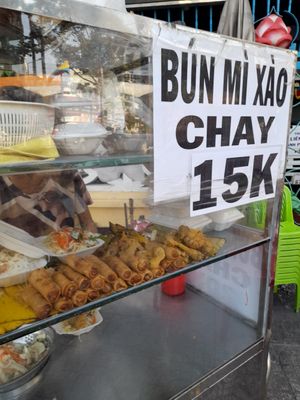 Prices at Unnamed Street Food Stall in Ho Chi Minh City