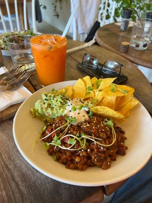 Vegan Wild Mex bowl at Wildsprout in Constantia