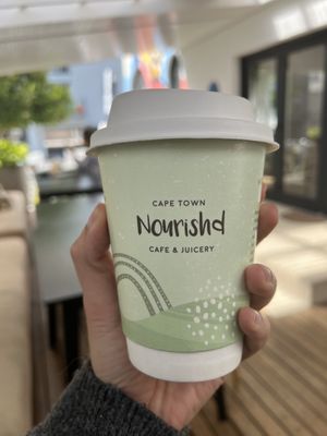   at Nourish'd Café Green Point in Cape Town