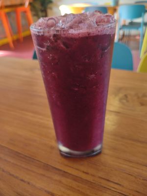 Acai lemonade 🍋 at Peyote Restaurant Samui in Koh Samui