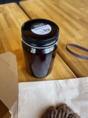 Hibiscus drink  at Happy Girl Kitchen in Pacific Grove