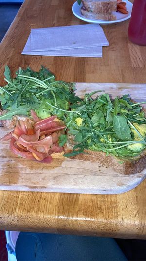 Avocado toast  at Happy Girl Kitchen in Pacific Grove