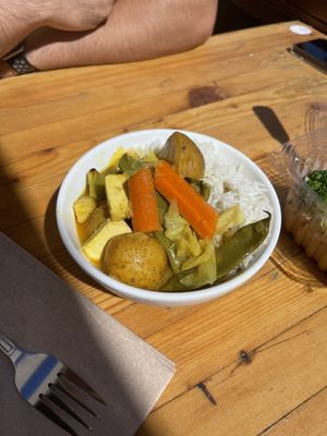 Curry special of the day   at Happy Girl Kitchen in Pacific Grove