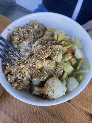   at Happy Girl Kitchen in Pacific Grove