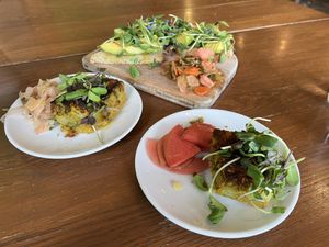   at Happy Girl Kitchen in Pacific Grove