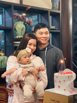 Tiệc sinh nhật chay trong nhà hàng Hứa Ý Đế Chay Quy Nhơn. Nhiều món ngon thanh lành dành cho thực khách. at Hứa Ý Đế Chay in Qui Nhon