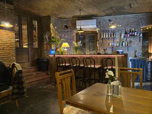   at Lutra Lutra Bar in Tbilisi