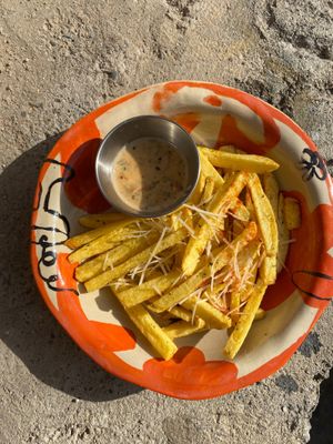 TUSCAN FRIES • 9 GEL

 at Lutra Lutra Bar in Tbilisi