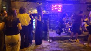  at Lutra Lutra Bar in Tbilisi