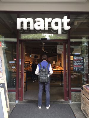 Entrance  at Marqt - Den Hofweg in The Hague