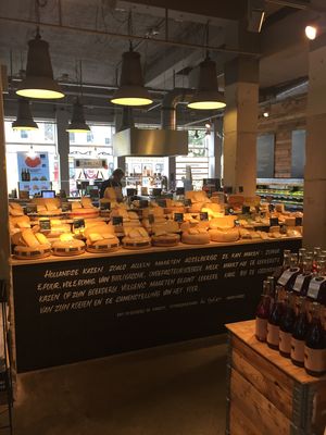 Cheese section  at Marqt - Den Hofweg in The Hague