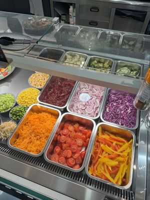 Salad bowl options   at The Garden Bakery - Online in Portimao