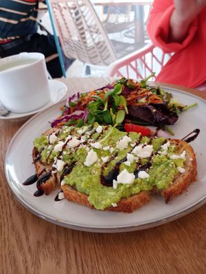 Avocado toast at The Garden Bakery - Online in Portimao