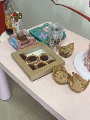 Every treat, from the cake to the jam tarts and iced apple cakes and pancakes, was 100% plant-based and gluten-free without compromising taste or texture.  at The Garden Bakery - Online in Portimao