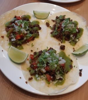 Vegan beyond tacos at Sunrise Tacos in Pattaya