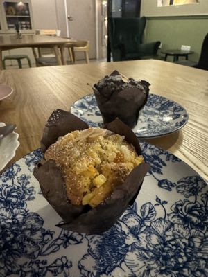 Orange and Chocolate muffin  #Veganuary at The Gather Yard in Pahang