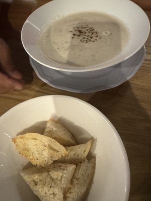 Mushroom soupp  at The Gather Yard in Pahang
