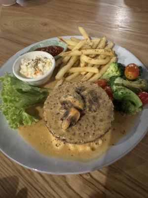 TGY’s Plant Based Steak  at The Gather Yard in Pahang