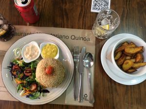 Tasty food at Quinoa Vegetariano in Elche