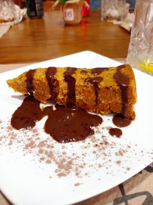 Pastel de boniato. at Quinoa Vegetariano in Elche