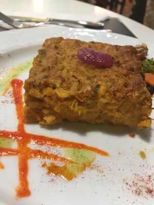 Vegetable dish at Quinoa Vegetariano in Elche