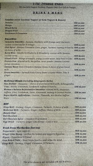 More drinks #Veganuary at The Shala Bali in Ubud