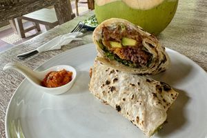 Bean wrap   at The Shala Bali in Ubud