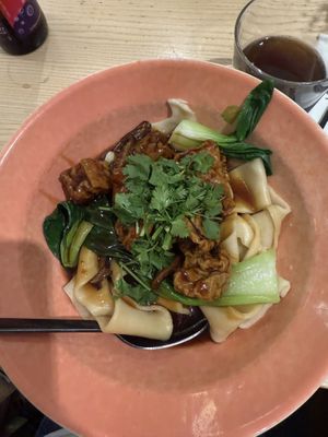 Noodles with tofu and shiitake mushrooms   at Mamma Bao - Adalbertstraße in Munich