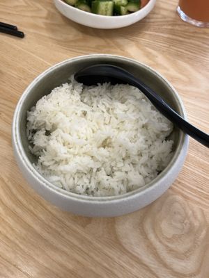 Plain rice for my child  at Mamma Bao - Adalbertstraße in Munich