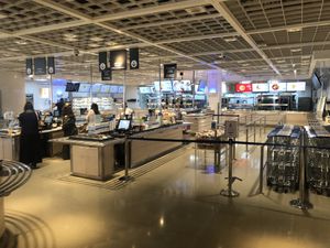 The restaurant   at IKEA  in Abu Dhabi