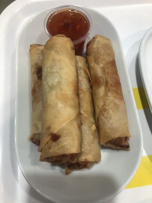 Spring rolls  at IKEA  in Abu Dhabi