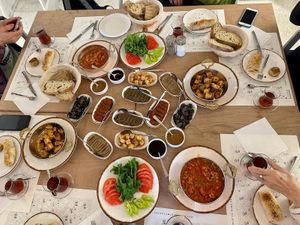 Turkish breaktast at Litea in Mugla