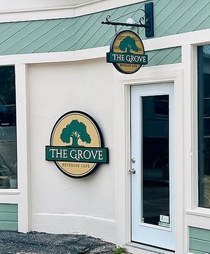 The Grove Beverage Cafe - Exterior - Taken from Google at The Grove Beverage Cafe in Petoskey