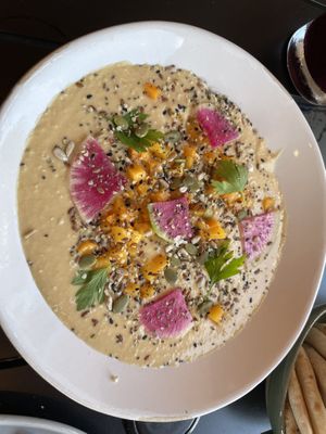 The humus appetizer  at Whole Harvest Kitchen in Leawood