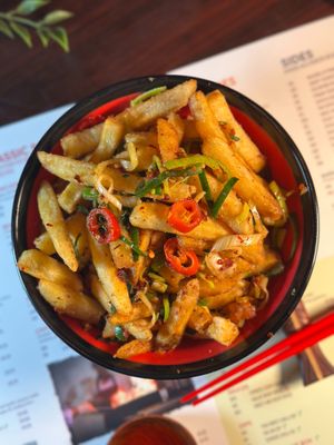 Salt & pepper Chips at Noodle Nation in High Wycombe