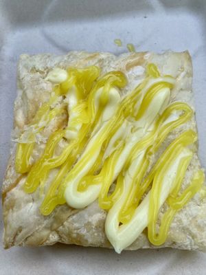 Lemon pastry   at Two Sisters Bakery in Corvallis