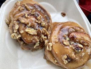 Sticky buns   at Two Sisters Bakery in Corvallis