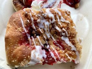 Berry crumb pastry   at Two Sisters Bakery in Corvallis