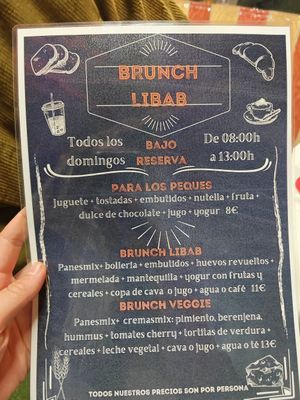 If you call before they have vegan brunch on Sundays! at Libab  in Tenerife