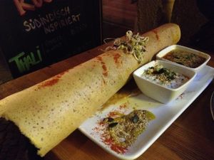 Dosa, no onion at Goura Pakora in Berlin
