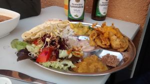 Thali at Goura Pakora in Berlin