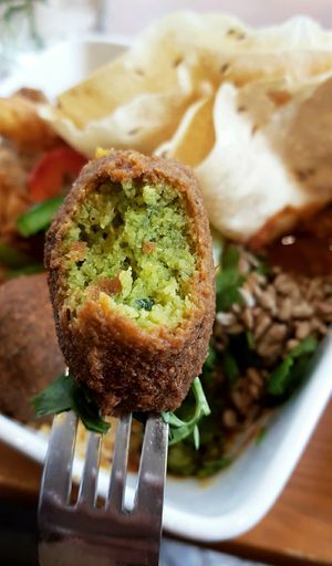 Falafel at Goura Pakora in Berlin