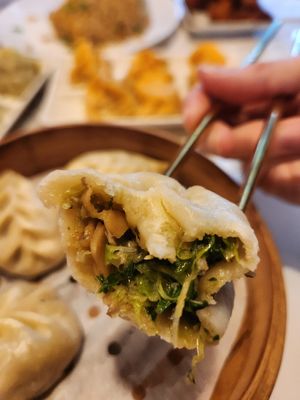 Vegan Shiitake buns at Dumpling the Noodle Kirkland in Kirkland